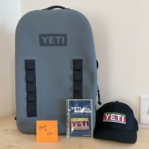 Yeti Panga 28 Backpack with Trout Patch and Trout Patch Hat